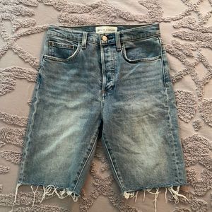 Aritzia Denim Forum bermuda shorts, size 27